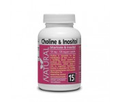 Cholin a Inozitol - Bitartrate a inositol - 125 mg + 125 mg - 100 kapsúl